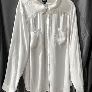 Torrid white blouse